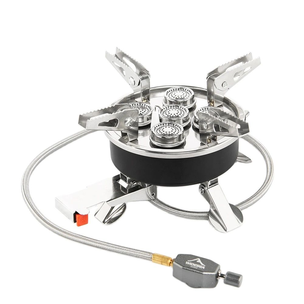 Camping Cooking No Gas - Widesea Camping 5in1 Gas Stove Outdoor