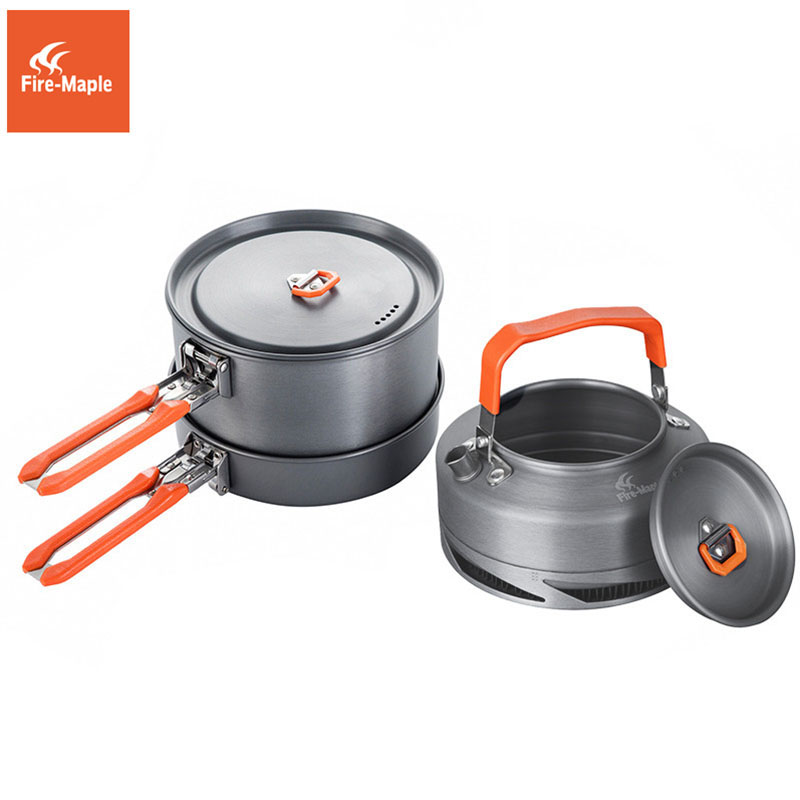 Camping Cooking And Cutlery Set - Fire Maple Camping Cookware Utensils Dishes