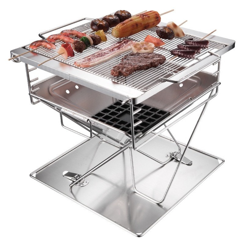 MT‑045 Portable Folding Fire P - Camping Cooking Fire Pit 评论和价格