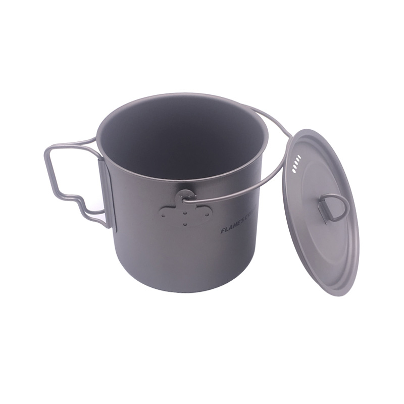 FLAME'S CREED 1100ml 1950ml Ul - Camping Cooking Pots And Pans Set 评论和价格