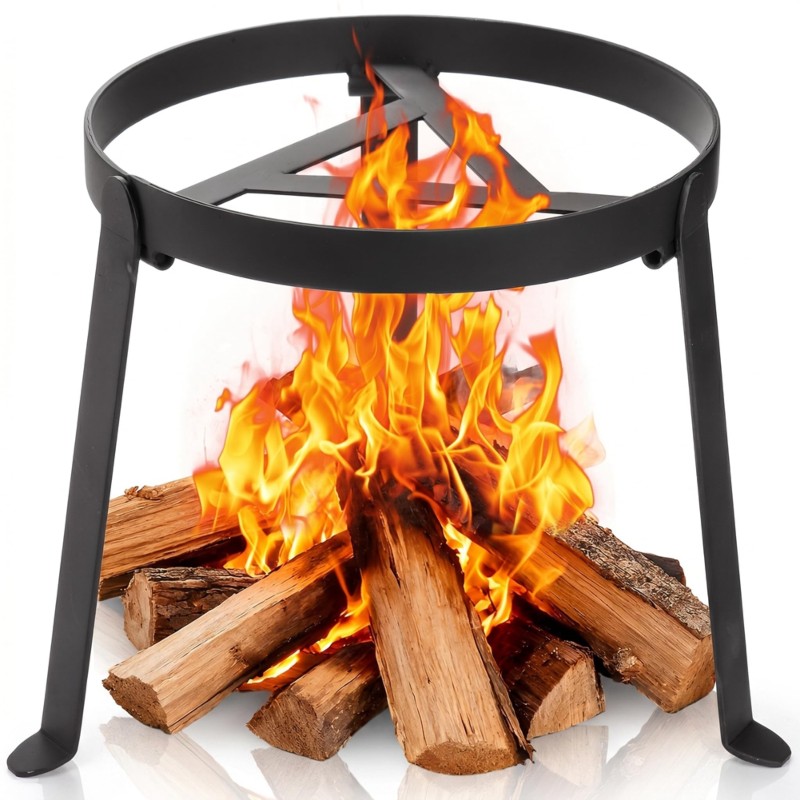 FSTE-Tripod Stand For Cast Iro - Camping Cooking Dutch Oven 评论和价格