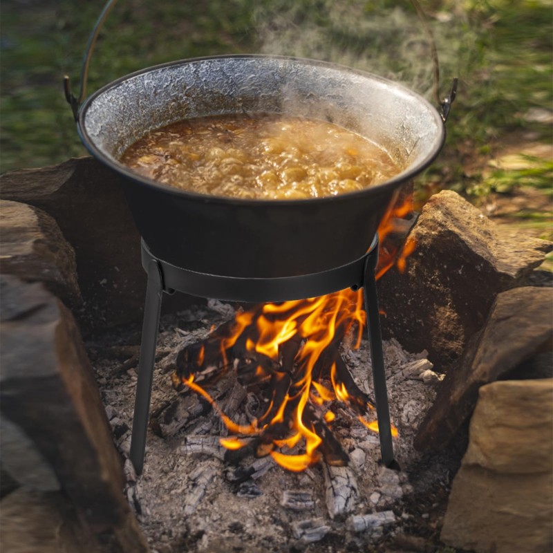 FSTE-Tripod Stand For Cast Iro - Camping Cooking Dutch Oven 评论和价格