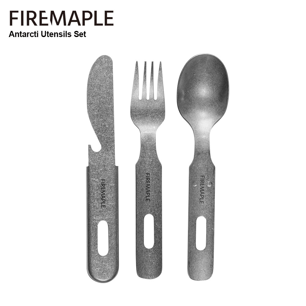 Fire-Maple Antarcti 3in1 Utens - Camping Cooking And Eating Set 评论和价格