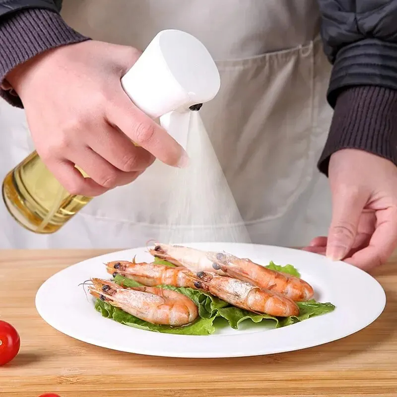 1pc 200ml/300ml Oil Spray Bott - Camping Cooking Oil Container 评论和价格