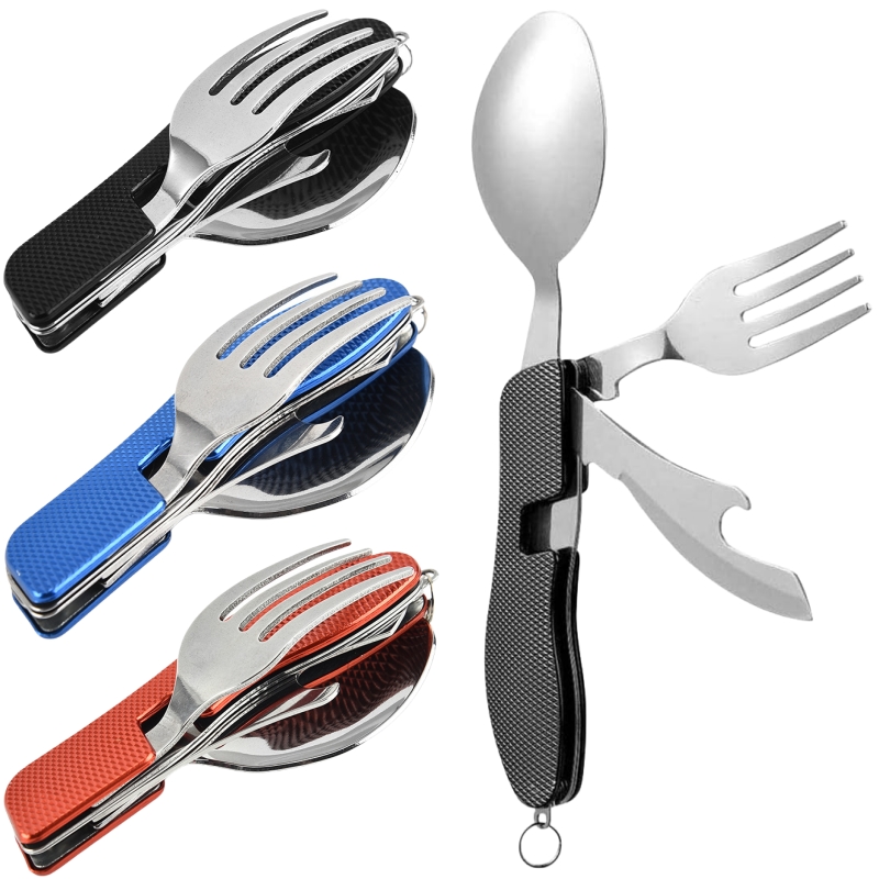4 in1 Foldable Camping Utensil - Camping Cooking And Cutlery Set 评论和价格