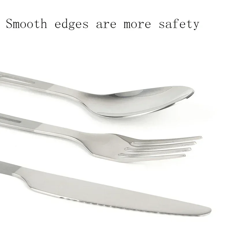 HWZBBEN Titanium Fork Spoon Kn - Camping Cooking And Cutlery Set 评论和价格
