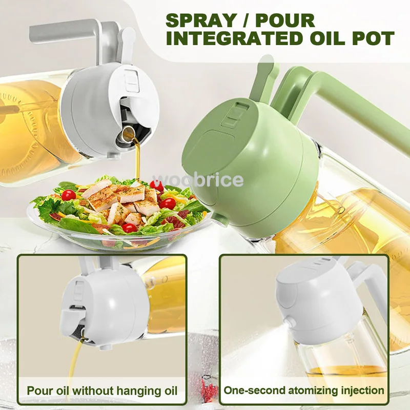 Olive Oil Spray Bottle for Oil - Camping Cooking Oil Container 评论和价格