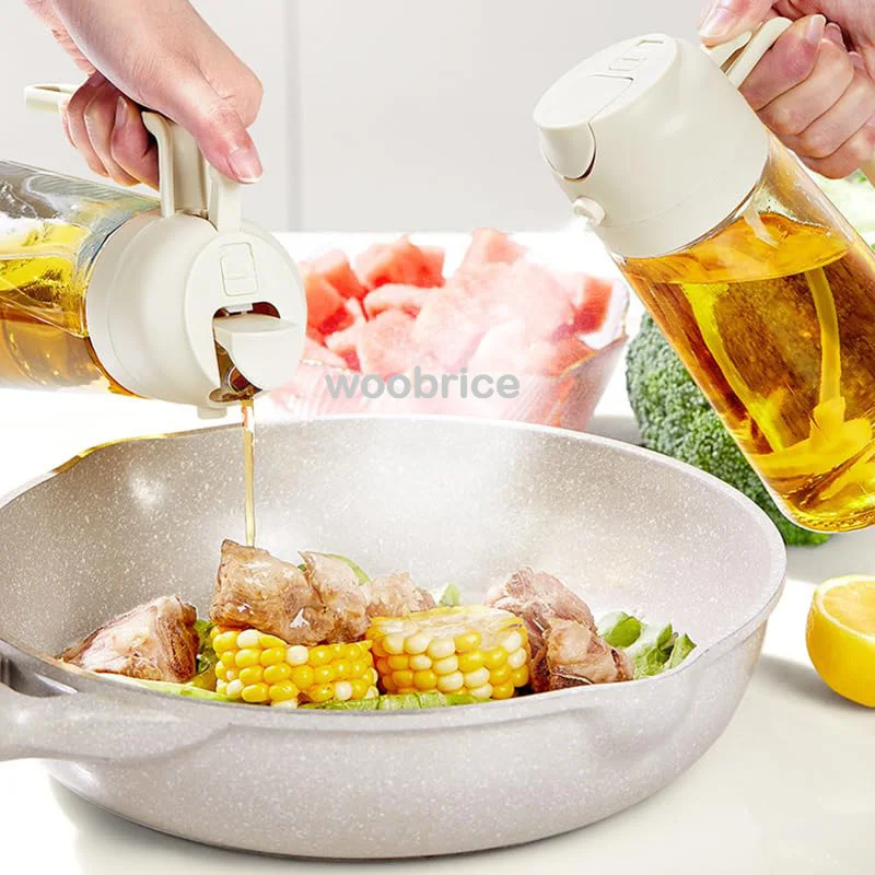 Olive Oil Spray Bottle for Oil - Camping Cooking Oil Container 评论和价格