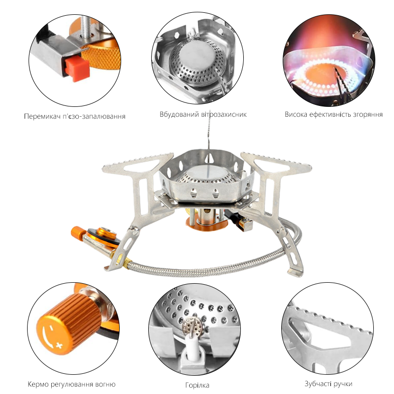 TARKA 3800W Camping Gas Stove  - Camping Cooking Backpack 评论和价格
