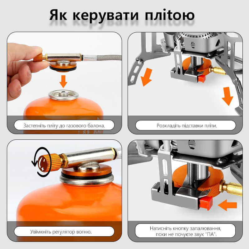 TARKA 3800W Camping Gas Stove  - Camping Cooking Backpack 评论和价格