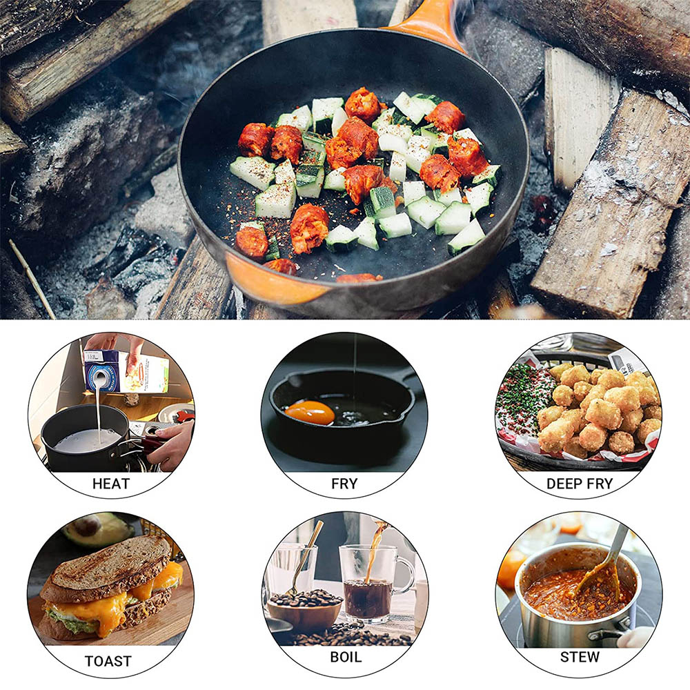 Outdoor cooking 3-4 person pic - Camping Cooking Pots And Pans Set 评论和价格