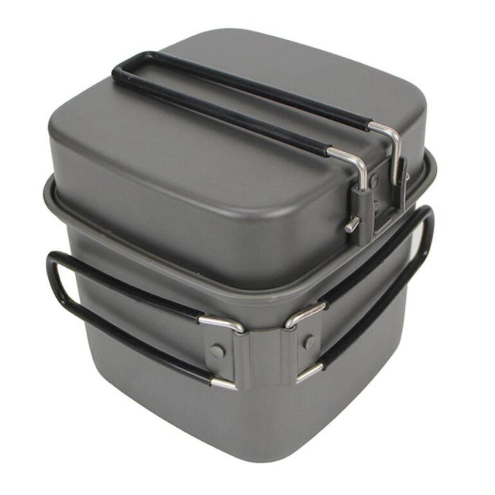 Camping Cookware Set Frying Pa - Camping Cooking Pots And Pans Set 评论和价格
