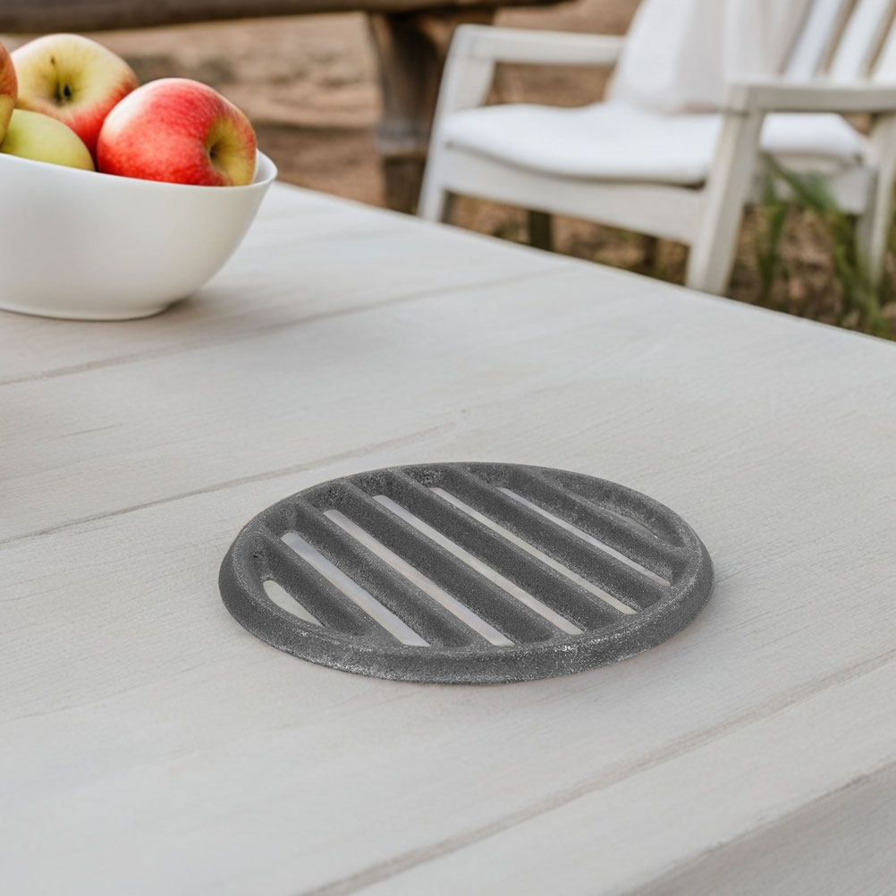 Iron Bbq Grill Grate Charcoal  - Camping Cooking Fire Pit 评论和价格