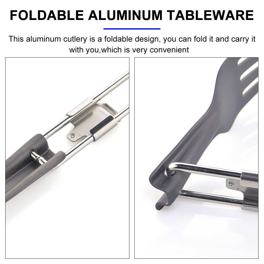 Widesea Camping Aluminum Spoon - Camping Cooking And Eating Set 评论和价格