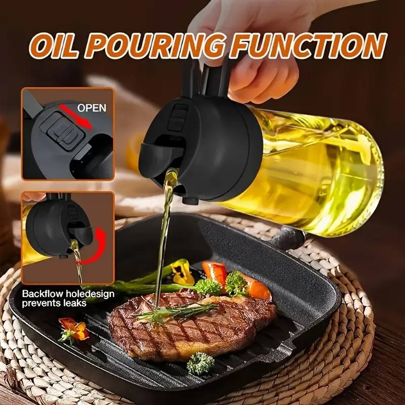 470ml Kitchen Oil Spray Bottle - Camping Cooking Oil Container 评论和价格