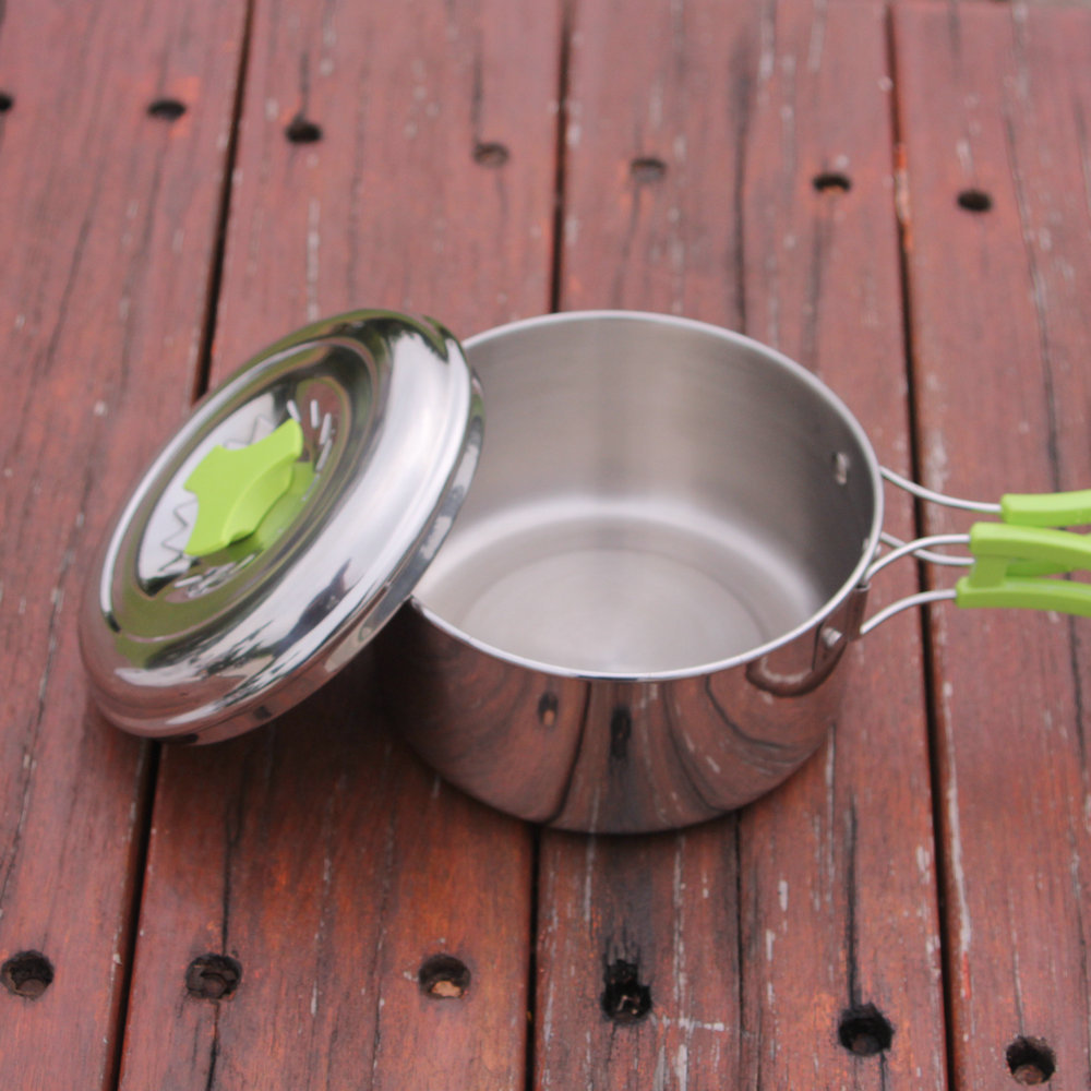 Camping Pot Lightweight Stainl - Camping Cooking Backpack 评论和价格