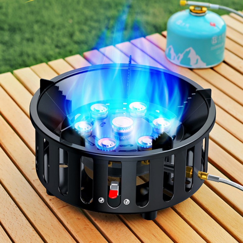 High-Power 7-Core 21000W Porta - Camping Cooking No Gas 评论和价格