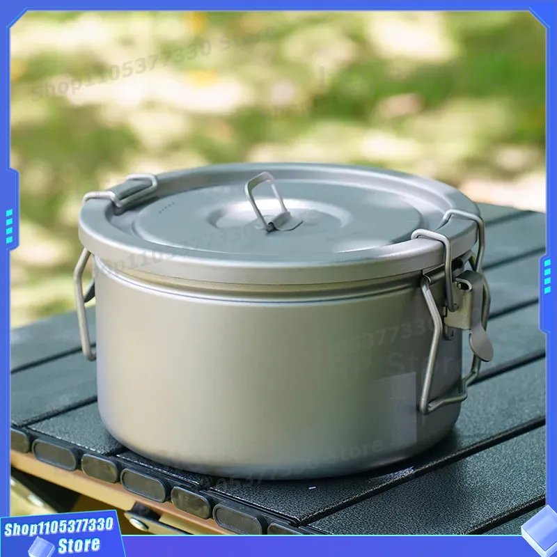 Pure Titanium Camping Pot Ligh - Camping Cooking Vessel 评论和价格