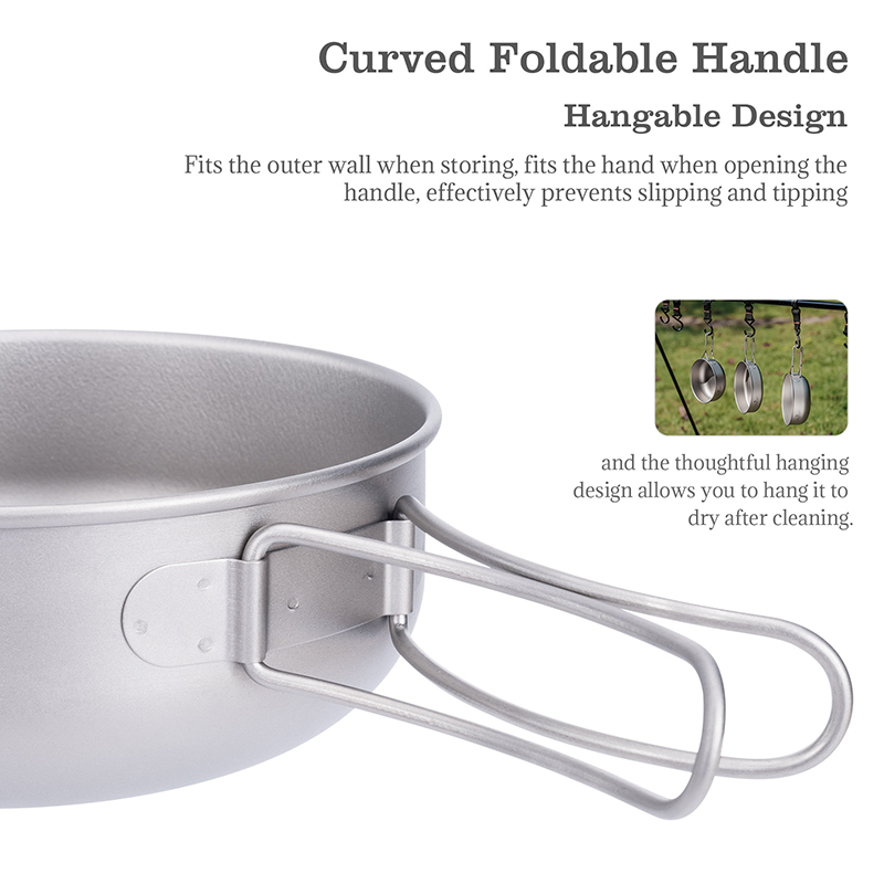 Boundless Voyage Titanium Camp - Camping Cooking Pots And Pans Set 评论和价格