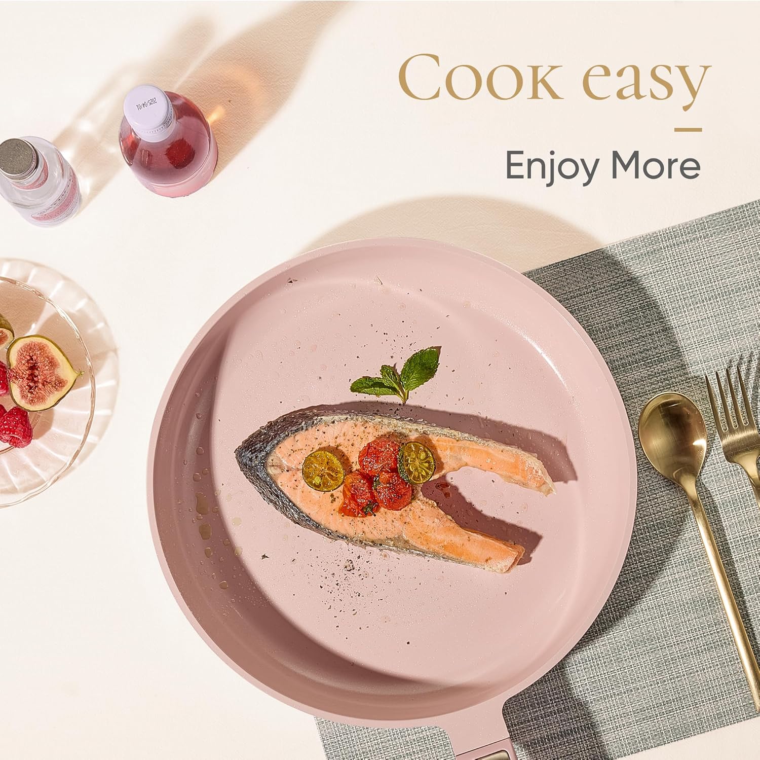 Nonstick Ceramic Cookware Set, - Camping Cooking Pots And Pans Set 评论和价格