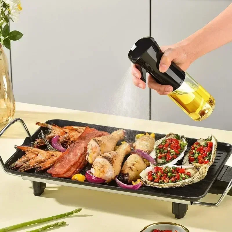 200/300/500ml Oil Spray Bottle - Camping Cooking Oil Container 评论和价格
