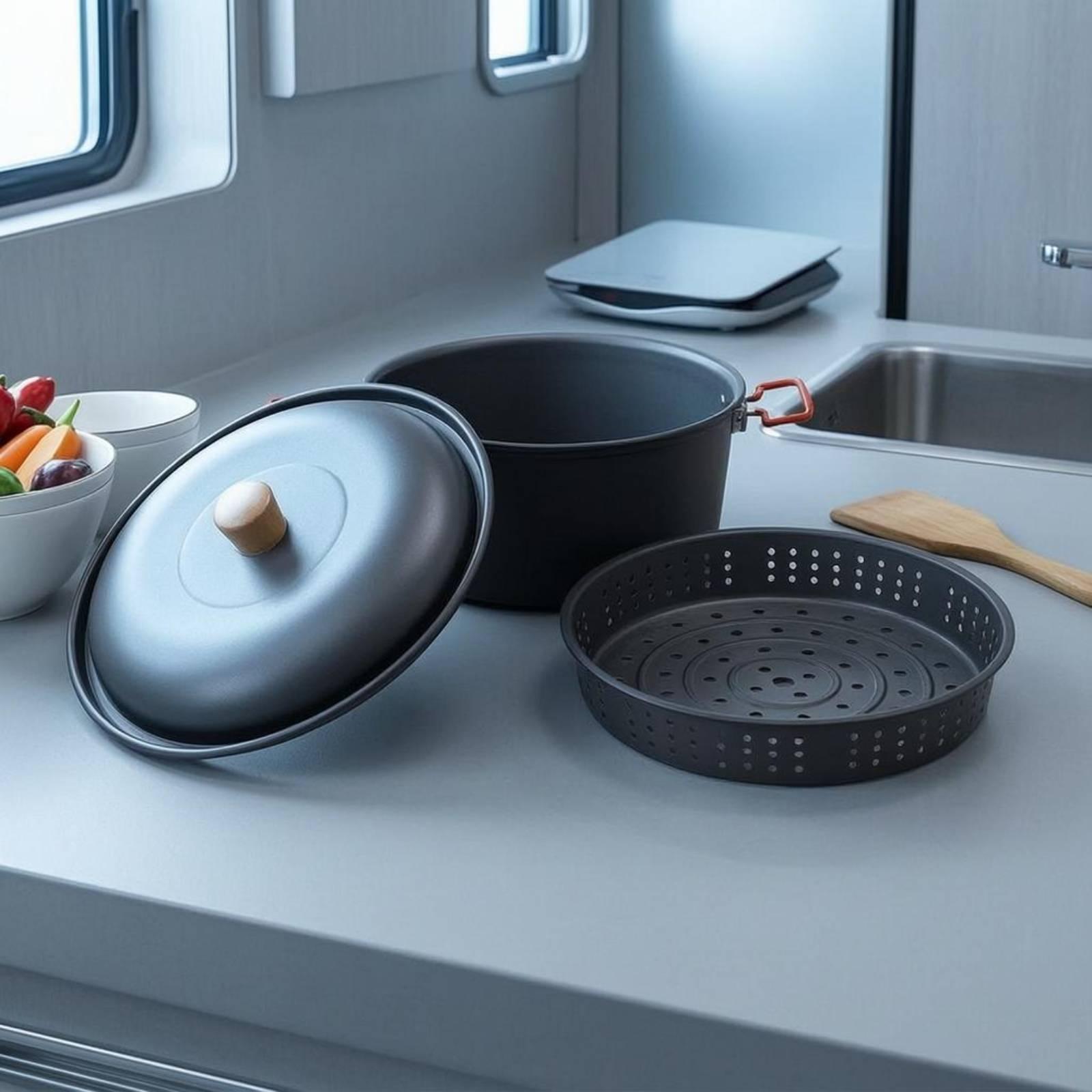 Aluminum Alloy Outdoor Cooking - Camping Cooking Vessel 评论和价格