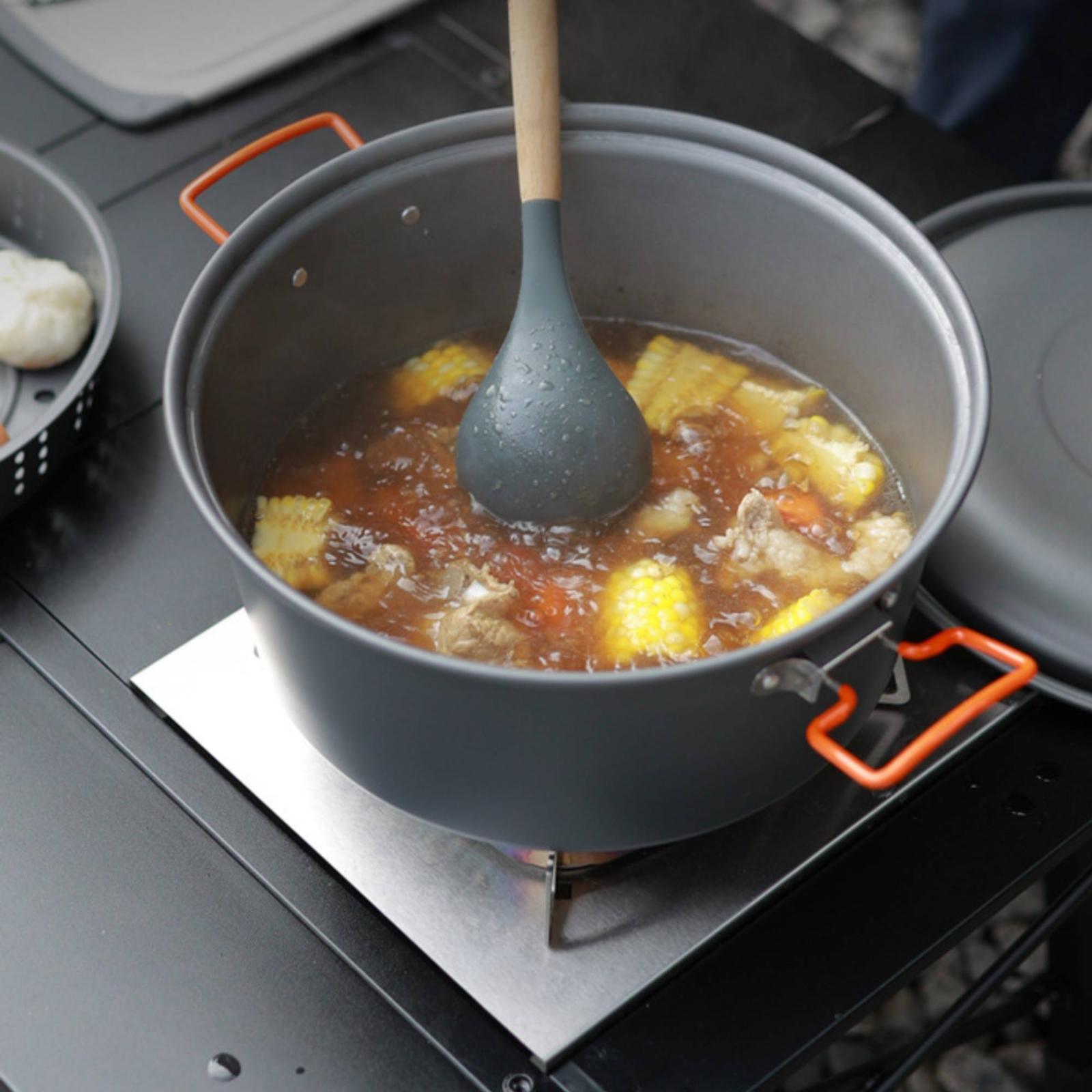 Aluminum Alloy Outdoor Cooking - Camping Cooking Vessel 评论和价格