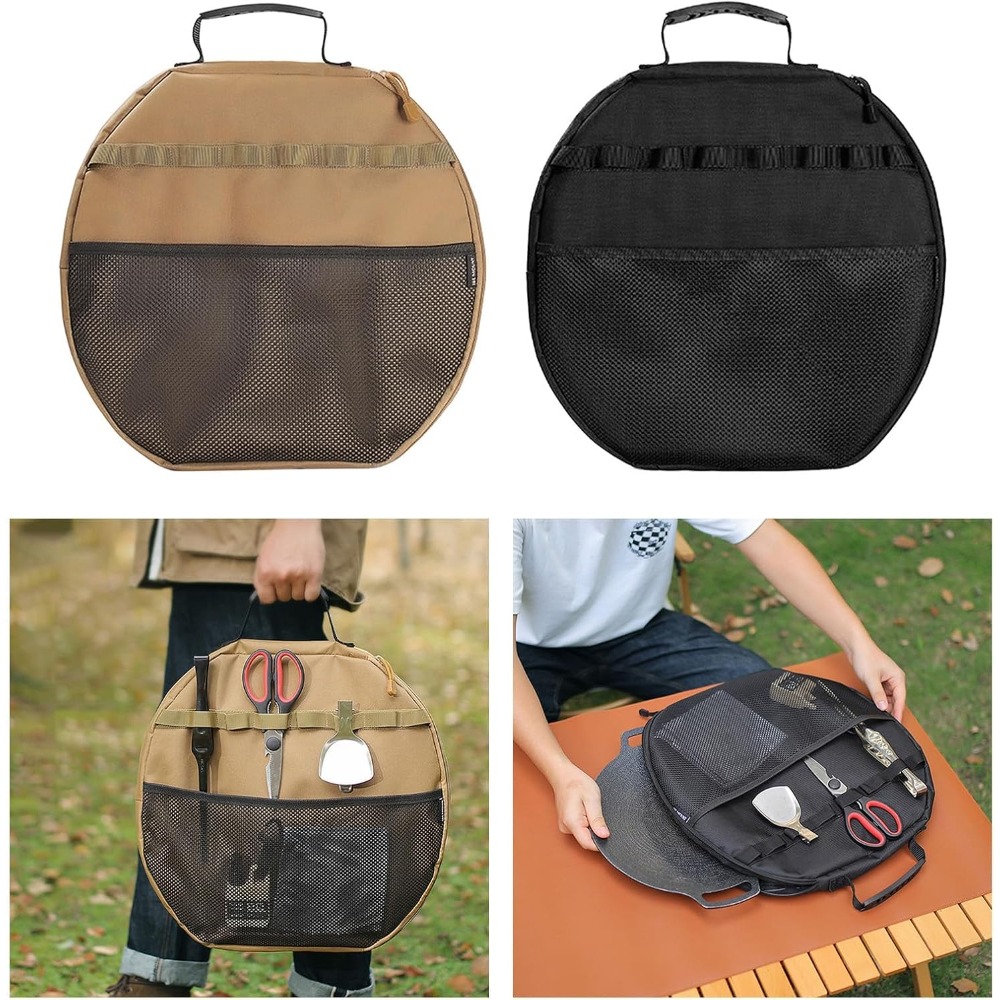 Grill Pan Storage Bag, Portabl - Camping Cooking Backpack 评论和价格