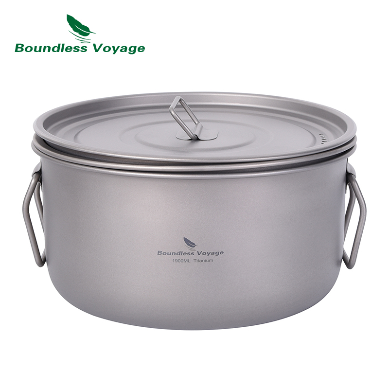 Boundless Voyage Camping Cooki - Camping Cooking Pots And Pans Set 评论和价格